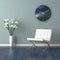 Loskii CC024 Creative Starry Pattern Wall Clock Mute Wall Clock Quartz Wall Clock For Home Office Decorations