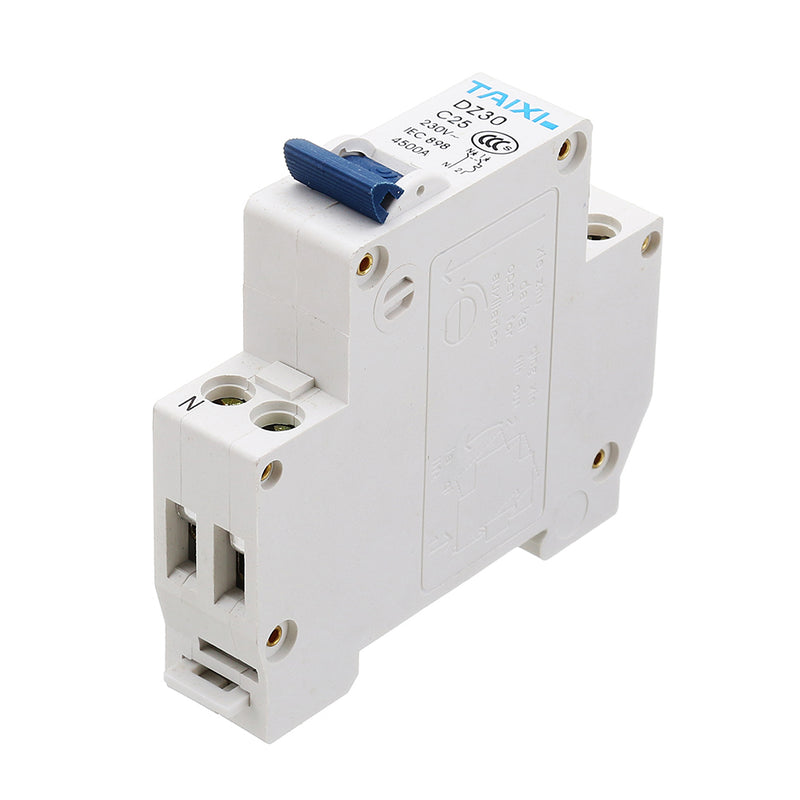 TAIXI DZ30-32 10A/16A/20A/25A 1P+N Miniature Circuit Breaker DPN Air Switch