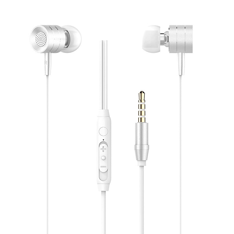 Langsdom I-7A Wired Metal Professional Earphone HiFi Stereo In-ear Headsets With Mic for Cell Phones
