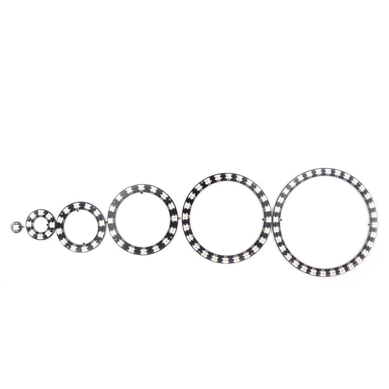 LUSTREON WS2812B 5050 SMD RGB RGBW RGBWW 93LEDs Ring Light Chip Board DC5V