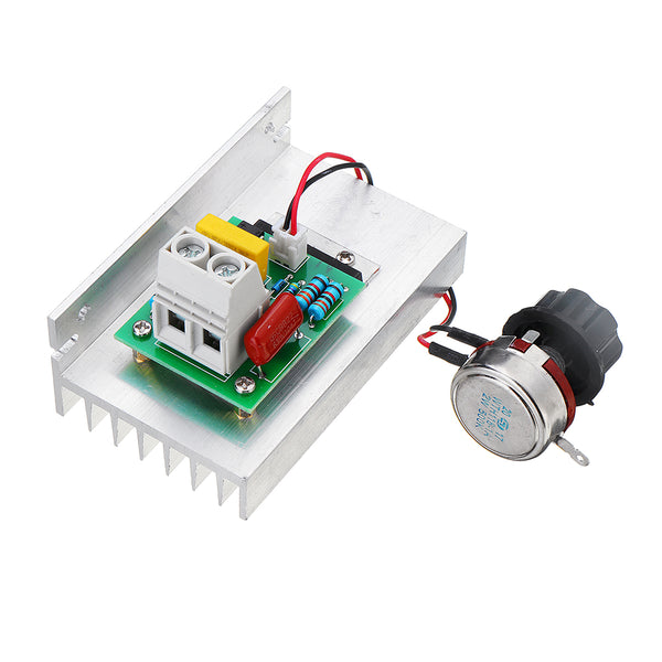 AC 220V 10000W Digital Control SCR Electronic Voltage Regulator Speed Control Dimmer Thermostat