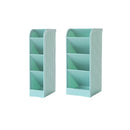 Mrosaa LiGo Tilted Pen Holder Office Desktop Storage Box Desk Stationery Cosmetic Makeup Brushes Organizer