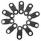 10Pcs Buckles Hook Black For Paracord Bracelets Plastic Clasp Side Release