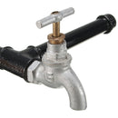 Industrial Iron Pipe Toilet Paper Tissue Roll Holder Faucet Style Rustic Wall Mounted Paper Holder