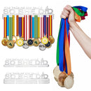 Stainless Steel Medal Holder Hanger Display Rack For Sport Running Swimming Decorations
