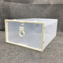 Bear-shaped Sliding Door Plastic Parts Storage Box