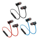 Metal Magnetic bluetooth 5.0 Earphone Wireless HiFi Stereo IPX5 Waterproof Handsfree Headphone With HD Mic