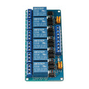 BESTEP 6 Channel 12V Relay Module High And Low Level Trigger