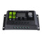 PWM 10A 12V/24V Auto Solar Panel Solar Charge Controller Battery Charge Adapter LCD USB