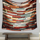 3D Art Decorations Brick Stone Print Pattern Bedspread Wall Hanging Tapestry Home Room Decor