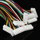 10sets 15cm XH2.54 8Pin 24AWG 1007 Terminal Wire Circuit Board Connecting Cable With Socket