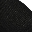 Fashion Woman Wide Brim Roll Up Sun Straw Beach Hat Visor Cap Foldable - BlaH1F8