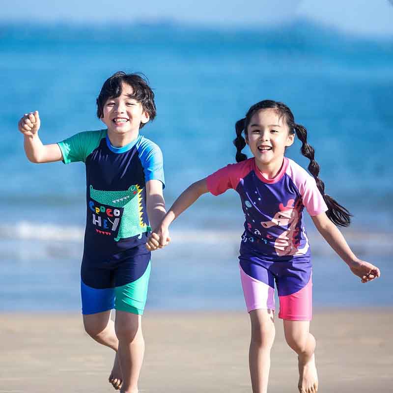 7th Children's Swimming Suit Swimwear Anti-UV Flexible Soft Durble Quick Drying Swim Protective Gear From Xiaomi Youpin