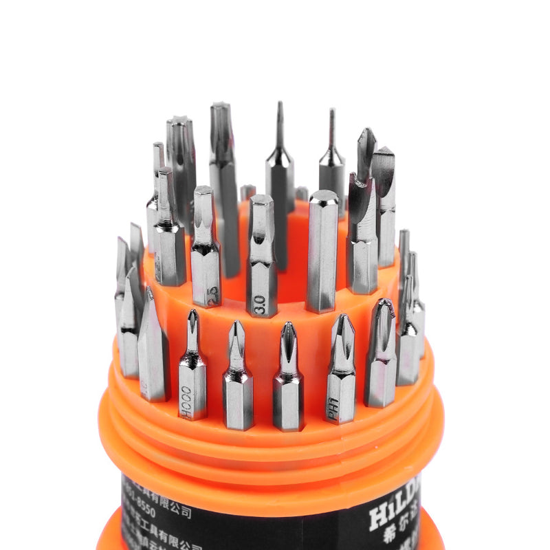 HILDA 31 in 1 Magnetic Screwdrivers Set High-hardness Disassemble Mobile Phone Repair tool DIY Multi-used Screw Driver Kit