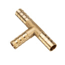Pagoda Adapter Brass Barbed T 3 Ways Pipe Fitting 6/8/10/12mm Pneumatic Component Hose Quick Coupler