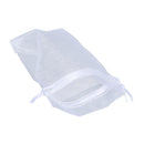 20 X Organza Drawstring Jewellery Gift Bag Pouch White