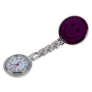 Medical nurse pocket watch,quartz movement,brooch pendant pocket watch purp