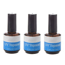 3 pcs Nail Art Top Coat Finish Gel Polish UV Gloss Guard Glaze Acrylic Nail V1T3