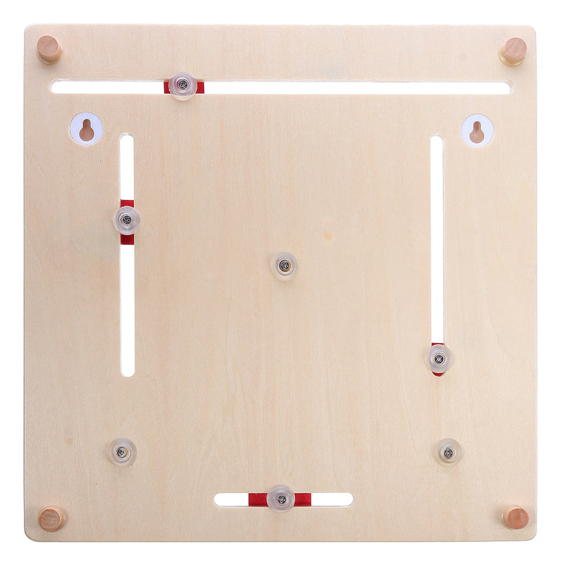 Childrens Kids Wooden Calender Clock Educational Learning Toys Gift Teach Time Dates