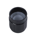 17mm x 16mm Plastic Potentiometer Control Volume Rotary Knob Cap Black I8N1