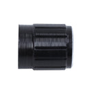 17mm x 16mm Plastic Potentiometer Control Volume Rotary Knob Cap Black I8N1