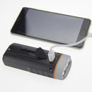 XANES DL04 1000LM Dual T6 Bike Headlight Rechargeable COB Front Light Phone Charging Power Bank