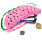 Big Volume Watermelon Kids Pen Pencil Bag Case Gift Pendant Cosmetics Purse Wallet Holder Pouch