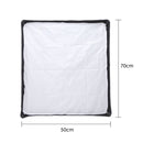 Godox 50 x 70cm Portable Reflector Umbrella Studio Softbox for Speedlight Flashlight