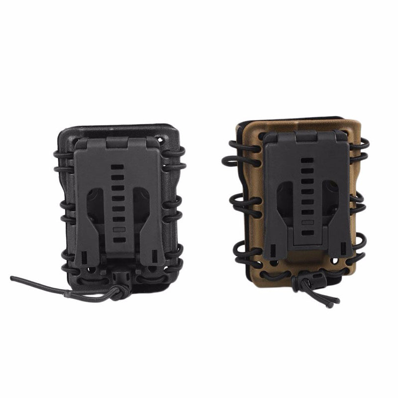 Hunting Tactical 5.56 223 Magazine Pouch Holster Mag Carrier Case Adjustable Fits 2" Width Duty Belt