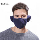 Winter Mask Stretched Protect Ears Windproof Mask Anti Dust Mask Mouth Mask Thickened Mouth Earmuffs