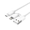 BULL GN-USJ810 2 in 1 2.1A Micro USB +Lightning forFast Charging Data Cable for iPhone