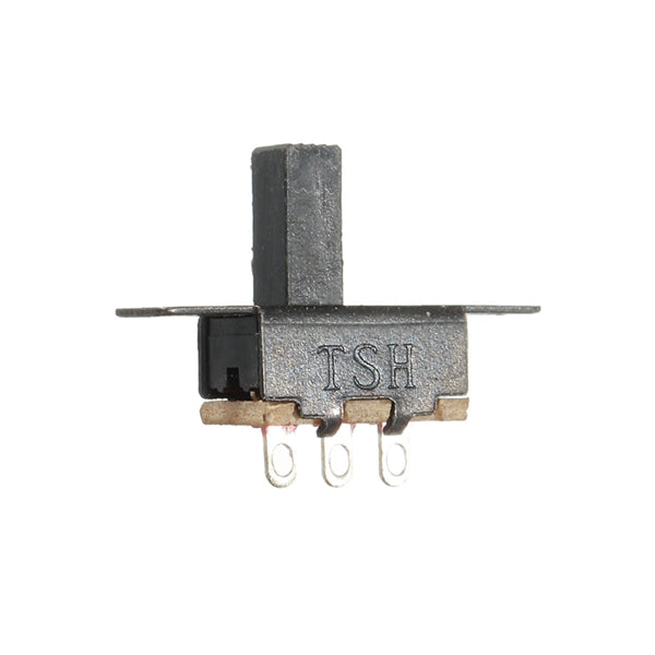 10Pcs Black Mini Size SPDT Slide Switches On-Off 100V 2A DIY Material