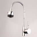 Chrome Kitchen Sink Faucet 360 Rotate Spout Basin Bathroom Hot & Cold Water Mixer Tap