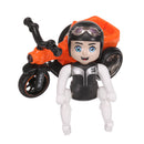 Puzzle Car Toy Trick Stunt Tricycle Light Music Rotate Bike Toys Rechargeable
