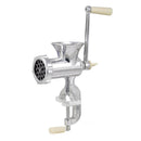 Retro Hand Operated Manual Kitchen Clamp Grinder Meat Mincer Maker Beef Sau I1Q5