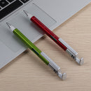 Multifunctional Ballpoint Pen Phone Holder Screwdriver with Ruler School Office Supplies Stationery