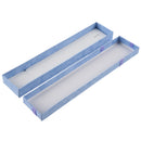12 x Purple Long Luxury Card Gift Boxes Watch Display Box For Pendant W9G9