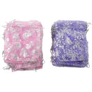 100pcs Mixed Organza Pouch Gift Wedding Bead Candy Gift Bags Pouches P7D7