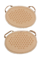 Fabric Gel Metatarsal Pads Ball of Foot Gel Pads Cushions (nude) D8N8