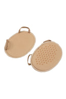 Fabric Gel Metatarsal Pads Ball of Foot Gel Pads Cushions (nude) D8N8