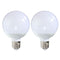 E27 8W 18 SMD 5730 LED Warm White Pure White Globe Light Lamp Bulb AC85-265V