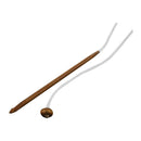 12 Sizes Afghan Tunisian Carbonized Bamboo Crochet Hooks 3.0-10.0mm--With A E6Y4