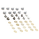 10 set magnetic bag clasps 14 mm - Ideal for sewing, crafts, clothing, bag, Z3H1