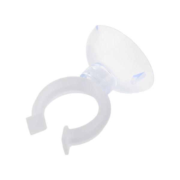 5 Pcs Aquariums Clear Plastic Air Stone Tubing Holder Suction Cups H6E4