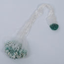 25m Clear White Green Monofilament Fishing Fish Gill Net w Float Z9O1