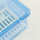 Multifunctional Plastic Kitchen Tableware Chopsticks Spoon Fork Storage Box With Cover Drop Water