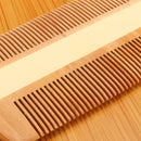 Anti-static Natural Wood Beard Mustache Brushing Comb Pocket Brush