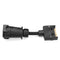 7 Pin Flat Male To 7 Pin Round Female Trailer Adapter Electric Towing Converter