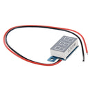 Mini Red LED Digital Voltmeter Volt Meter Panel 3.3-30V Y9H6
