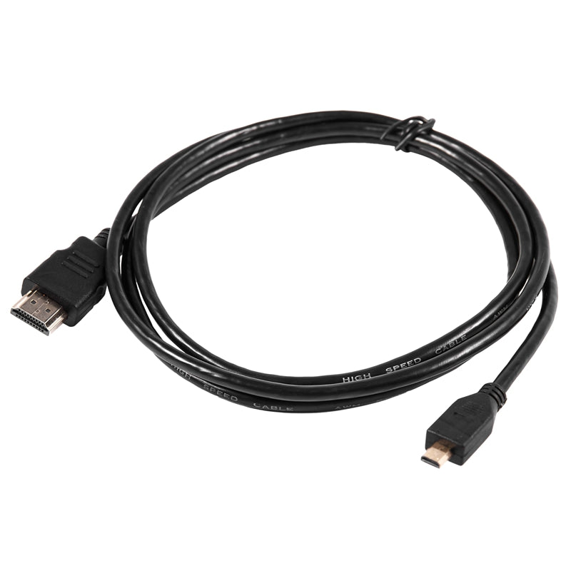 1.5m Micro HDMI to HDMI cable for HD TV Camera Gopro Hero 3 New